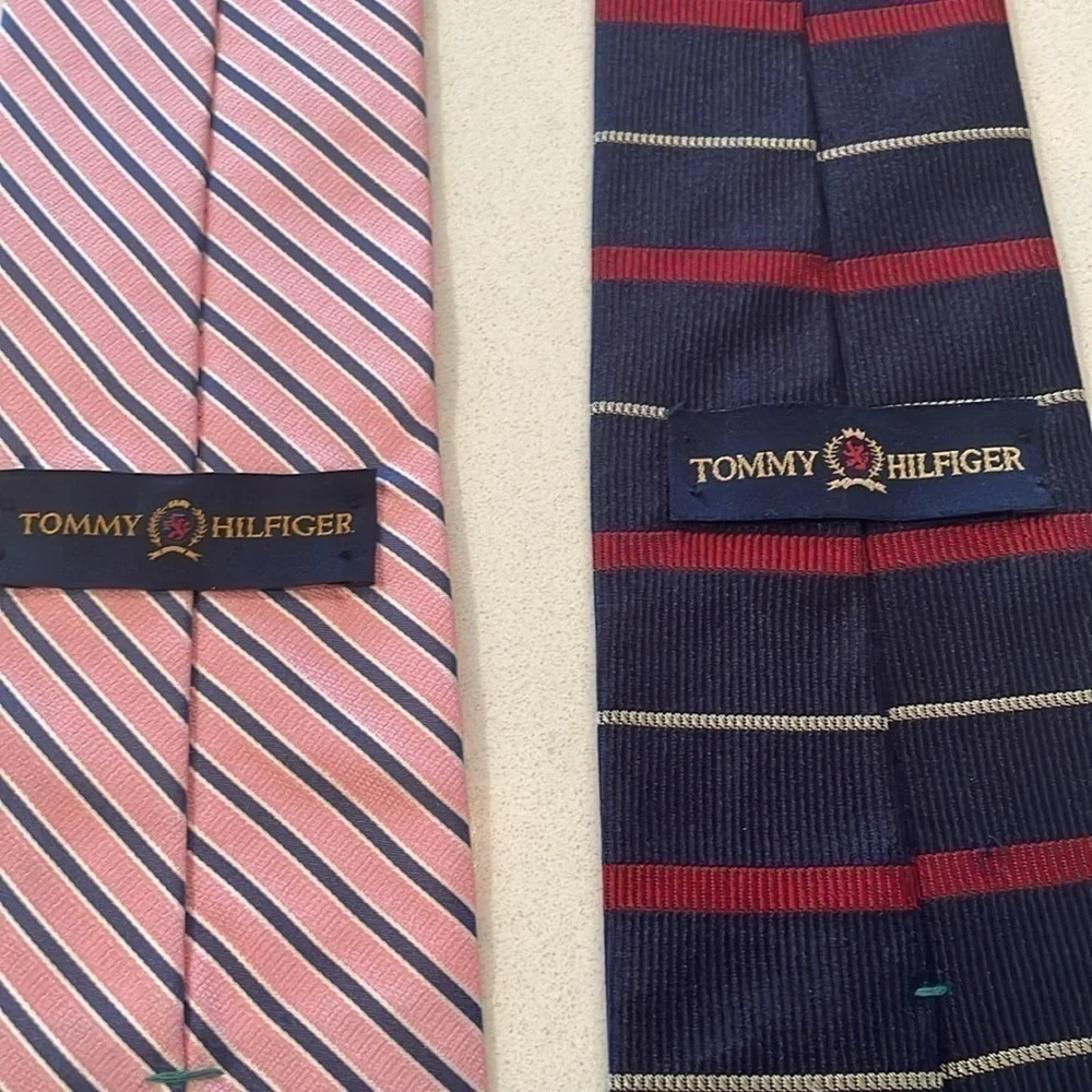 Tommy Hilfiger Americana Nautical tie bundle of 2